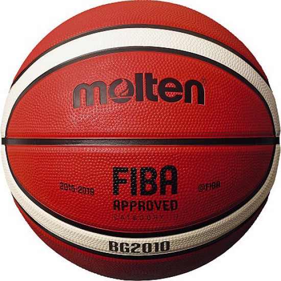 Basketball Size 7 - Molten B7G2010 Rubber (FIBA)