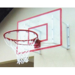 Basketball Wall Unit Acrylic - TS842D 2feet x 3feet +Bracket +Ring