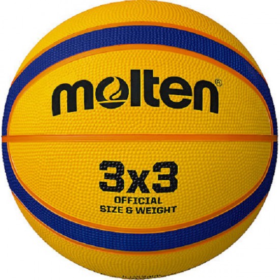Basketball 3 on 3 Size 6 - Molten B33T2000 Rubber