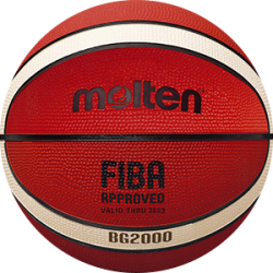 Basketball Sz 5 - Molten B5G2000 Rubber (MSSM)