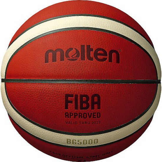 Basketball Size 7 - Molten B7G5000 Premium Leather (FIBA)