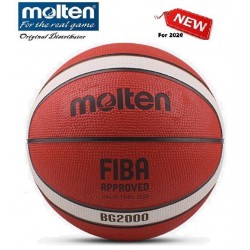 Basketball Sz 6 - Molten B6G2000 Rubber (MSSM)