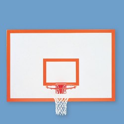 Basketball Backboard (Replacement) - TS851B Plywood 4' x 6' +Ring +Net