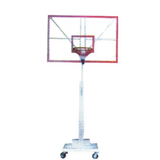 Basketball Post - TS844 Acrylic Board +Wheel +Weight Basketball Post - TS844 Acrylic Board +Wheel +Weight