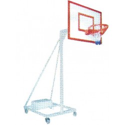Basketball Post - TS850 Plywood Junior +Wheel +Weight (1 post)