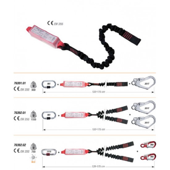 70302.01 Camp - Rewind Lanyards 1x981+2x2017 70302.01 Camp - Rewind Lanyards 1x981+2x2017