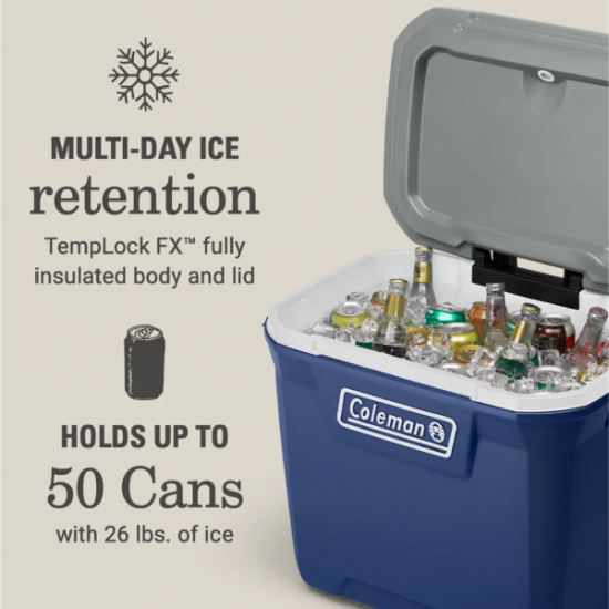 Cooler Box - Coleman 316 Series (65QT/62L) Wheel Hard Cooler Cooler Box - Coleman 316 Series (65QT/62L) Wheel Hard Cooler