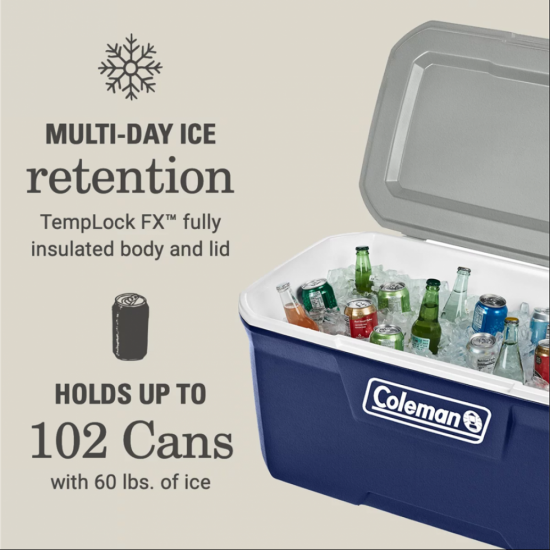 Cooler Box - Coleman 316 Series 120QT (114L) Twilight