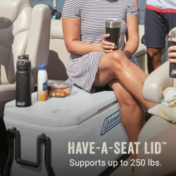 Cooler Box - Coleman Classic Series 100QT Marine + Wheels