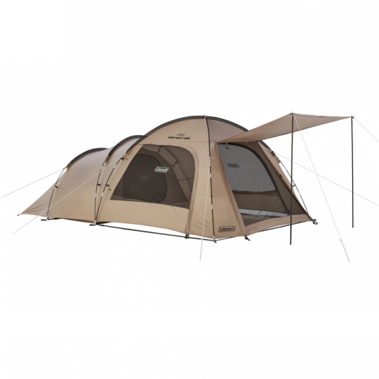 Camping Tent 3P - Coleman Roomy Front 2-Room (Greige) Camping Tent 3P - Coleman Roomy Front 2-Room (Greige)