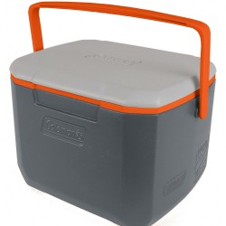 Cooler Box - Coleman 16Qt (15.1Lt) (Made in USA) Dark Grey /Orange/Light Grey