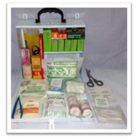 First Aid Kit Set - PM03MXL Metal Box Extra Large FZ