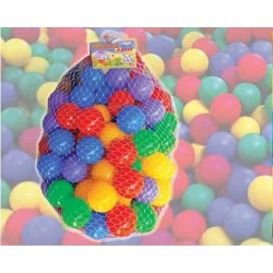 Plastic Hollow Pool Balls - IXT070B (100 balls) DQ