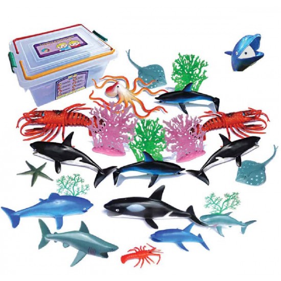 Science - Ocean Animal Set (18pcs) ITSC047 DQ