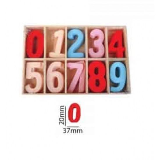 Numeric Set A (50pcs) - ITPS056 DQ