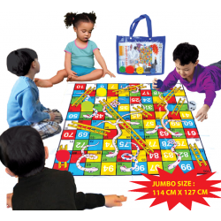 Boardgame Giant Snake and Ladder - ITAT110 (1 set) DQ