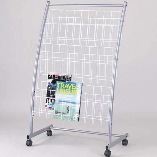 Magazine Book Rack - ITR020 3Tier 6pockets DQ Magazine Book Rack - ITR020 3Tier 6pockets DQ