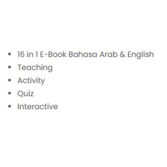 Arabic E-Book Versi Pintar - ALAL0040 MZ