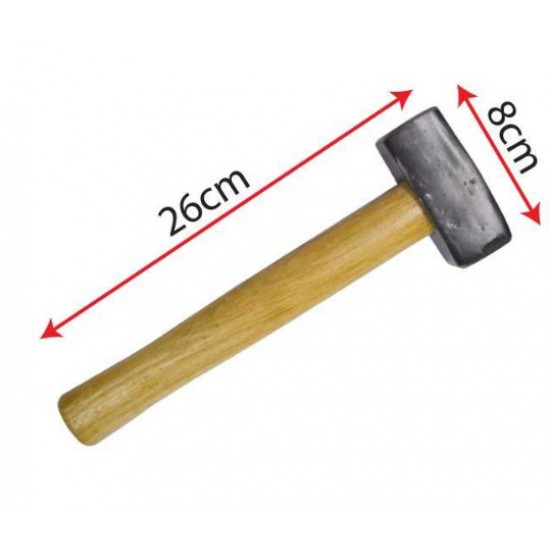 Stone Hammer 500g 10pcs - KH0214 MZ Stone Hammer 500g 10pcs - KH0214 MZ