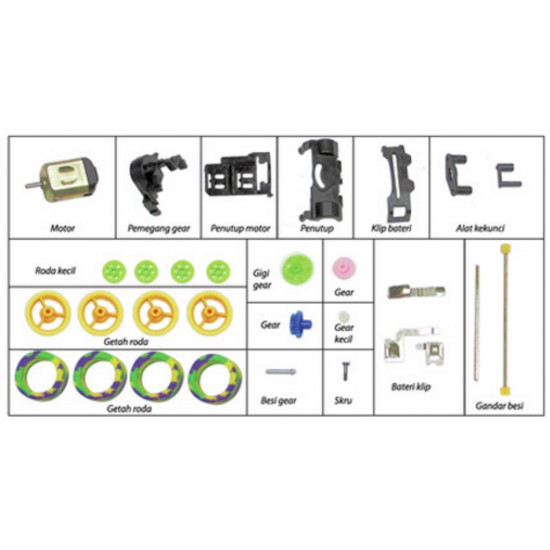 Toy Car Kit - KH0056 MZ