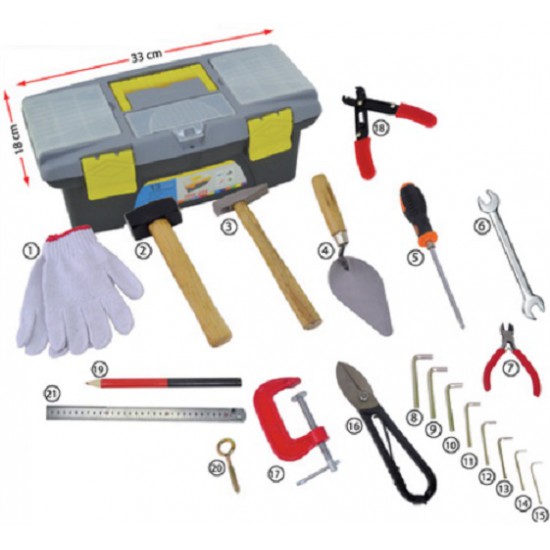 Hand Tools With Box KSSR - KH0223 MZ