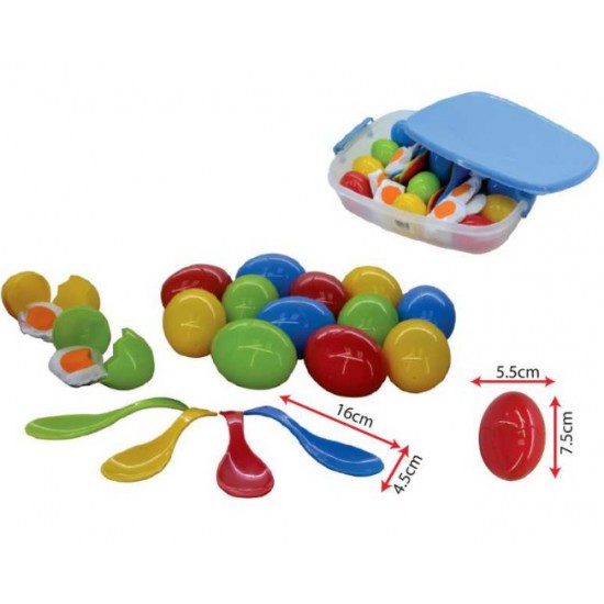 Egg + Spoon Race - PJ0310 (16 sets) MZ Egg + Spoon Race - PJ0310 (16 sets) MZ