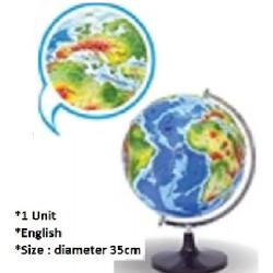 Glob Dunia Fizikal Emboss - KTSC0038 MZ