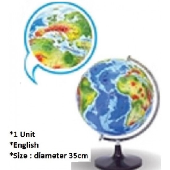 Glob Dunia Fizikal Emboss - KTSC0038 MZ