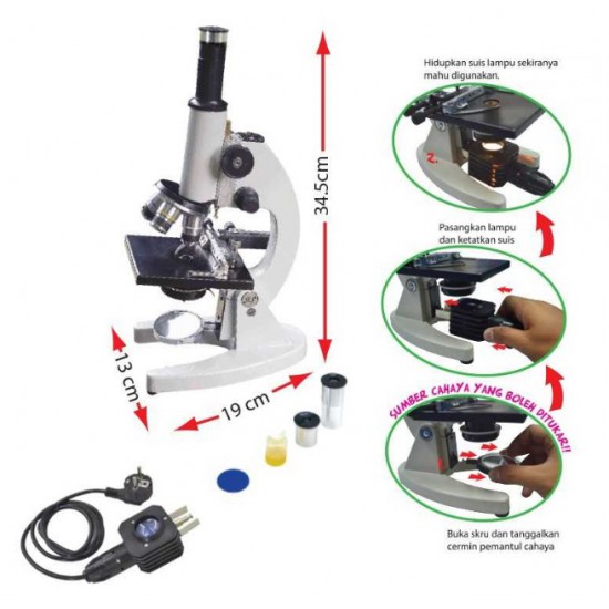 Microscope (1250x Magnification) - KTSC0163 MZ Microscope (1250x Magnification) - KTSC0163 MZ