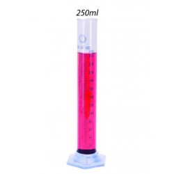Glass Measuring Cylinder 250ml - SL0192 MZ 