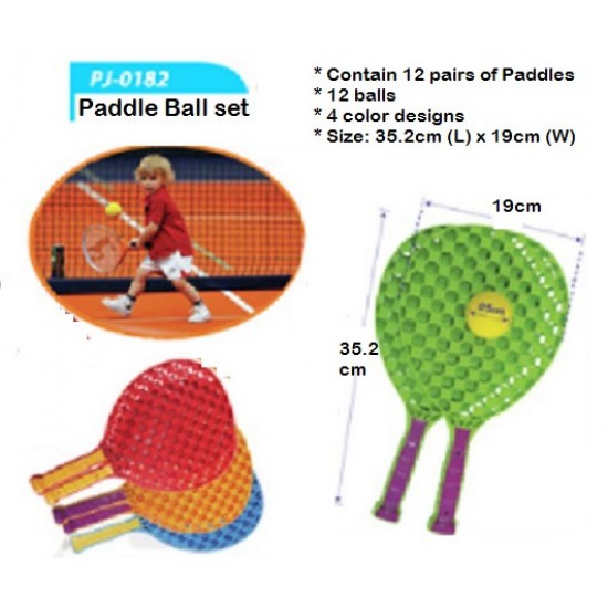 Pickleball Set Pre School - PJ0182 (12 pairs) MZ Pickleball Set Pre School - PJ0182 (12 pairs) MZ