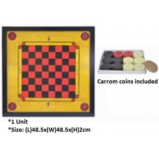Carrom Board Children +Striker +Seed - PJ0239 MQ Carrom Board Children +Striker +Seed - PJ0239 MQ