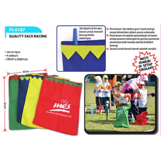 Sack Racing/ Lompat Guni- MZ (4pcs) PJ0187 Sack Racing/ Lompat Guni- MZ (4pcs) PJ0187