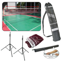 Badminton Post + Net Set - PJ0277 Portable +Lightweight MZ