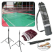 Badminton Post + Net Set - PJ0277 Portable +Lightweight MZ Badminton Post + Net Set - PJ0277 Portable +Lightweight MZ