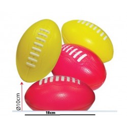 Foam Balls Rugby - PJ0351 18cm (4balls) MZ 