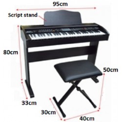 Digital Piano & Chair Set - AM0189 MZ 
