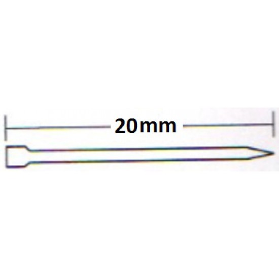 Smooth Nails 20mm - KH024 PZ Smooth Nails 20mm - KH024 PZ