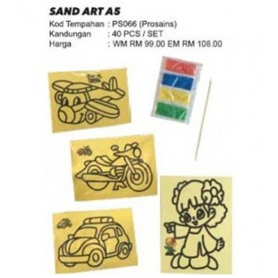 Sand Art Size A5 (40pcs) - PS066 PZ