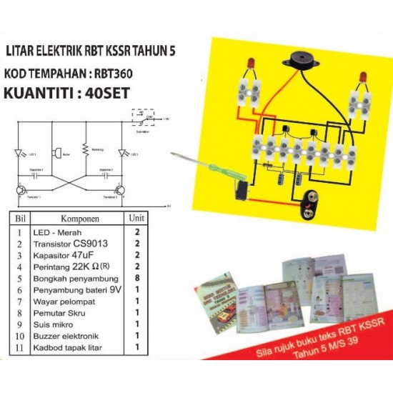 Thn 5 - RBT360 Litar Elektric (40set) PZ Thn 5 - RBT360 Litar Elektric (40set) PZ