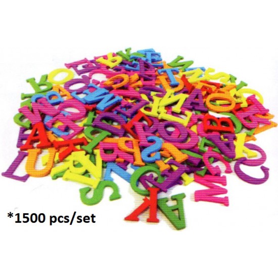 Colourful Wooden Alphabets - PS027 PZ Colourful Wooden Alphabets - PS027 PZ