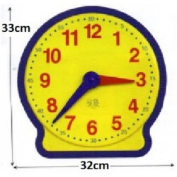 Plastic Clock Large - MT021 PZ 