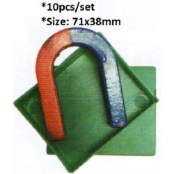 U-shaped Magnet Set Medium 10pcs - SC014 PZ 