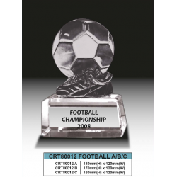 Crystal Trophy Football - CRT80012