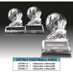 Crystal Trophy Football - CRT901