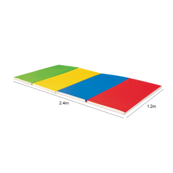 Gym Mat Foldable - Vinex (2.4m x 1.2m x 5cm) 4 Fold CQ
