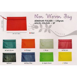 Non Woven Bag - Aristez Seminar Folder - Solid Colour (SF) DV