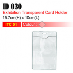 ID Transparent Card Holder - Aristez 030