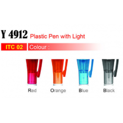 Plastic Pen with Light - Aristez Y4912