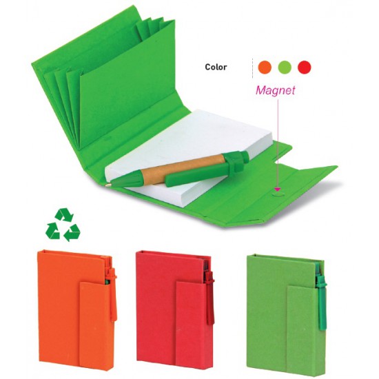 Eco Note Pad with Pen - Aristez MP1231